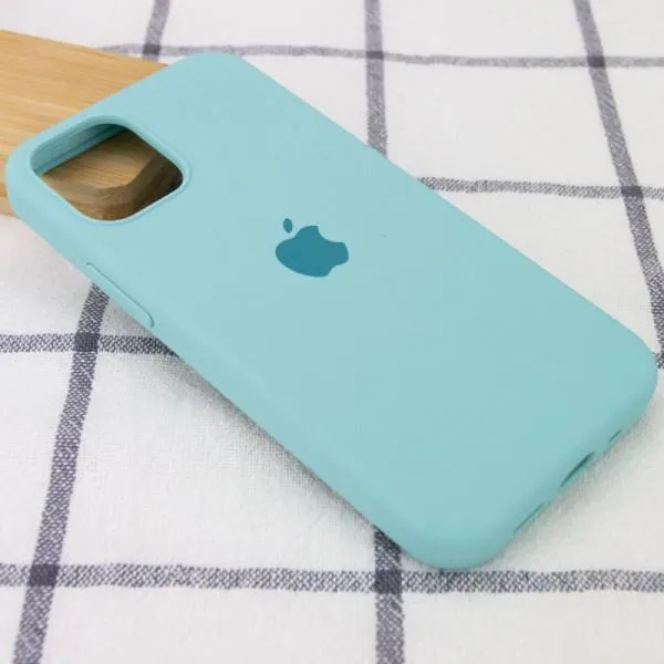 Чехол Silicone Case Full Protective (AA) для Apple iPhone 13 mini (5.4") — Бирюзовый — фото 2