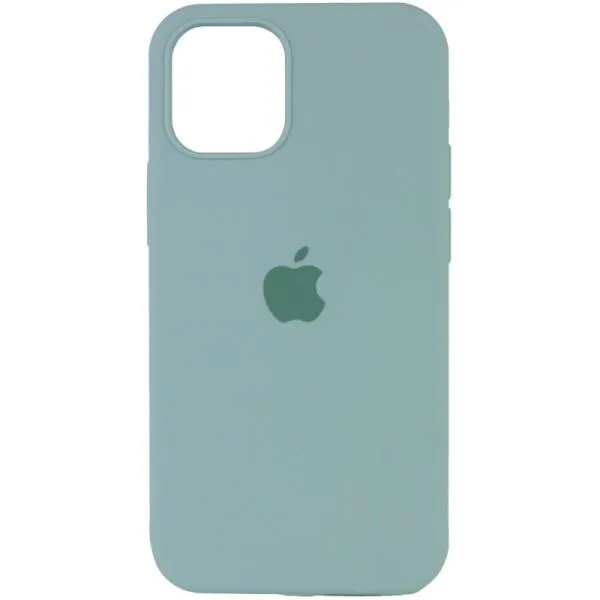 Чехол Silicone Case Full Protective (AA) для Apple iPhone 13 mini (5.4") — Бирюзовый — фото 4