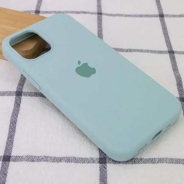Чехол Silicone Case Full Protective (AA) для Apple iPhone 13 mini (5.4") — Бирюзовый — фото 5