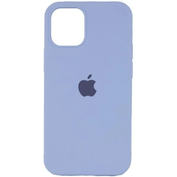 Чехол Silicone Case Full Protective (AA) для Apple iPhone 13 mini (5.4") — Голубой — фото 4