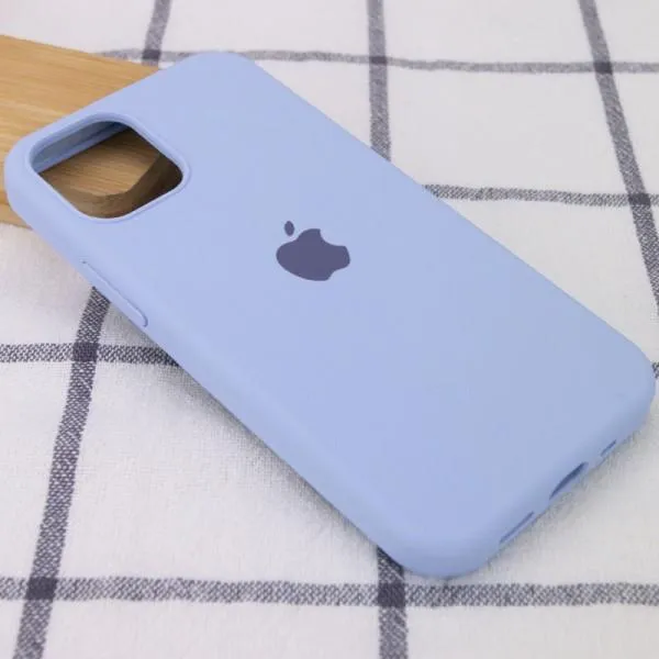Чехол Silicone Case Full Protective (AA) для Apple iPhone 13 mini (5.4") — Голубой — фото 5