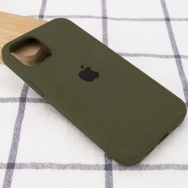 Чехол Silicone Case Full Protective (AA) для Apple iPhone 13 mini (5.4") — Зеленый — фото 4