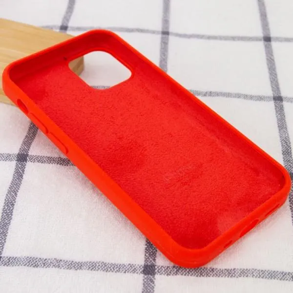 Чехол Silicone Case Full Protective (AA) для Apple iPhone 13 mini (5.4") — Красный — фото 3