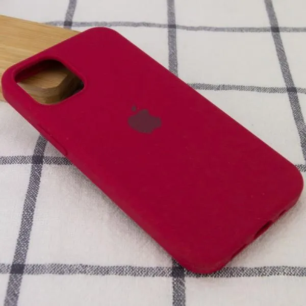 Чехол Silicone Case Full Protective (AA) для Apple iPhone 13 mini (5.4") — Красный — фото 5
