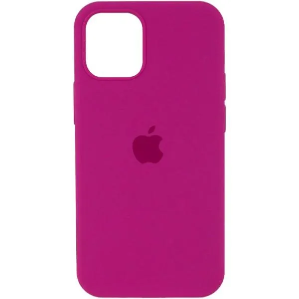 Чехол Silicone Case Full Protective (AA) для Apple iPhone 13 mini (5.4") — Малиновый — фото 1