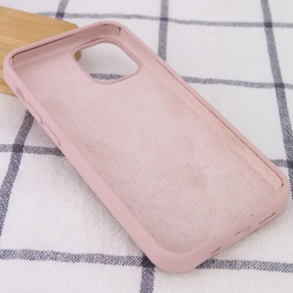 Чехол Silicone Case Full Protective (AA) для Apple iPhone 13 mini (5.4") — Розовый — фото 2