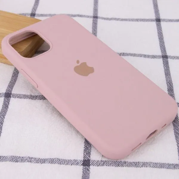 Чехол Silicone Case Full Protective (AA) для Apple iPhone 13 mini (5.4") — Розовый — фото 3