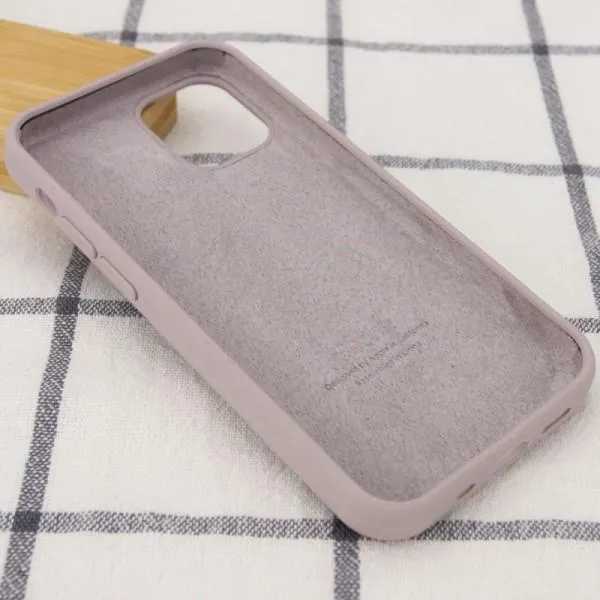 Чехол Silicone Case Full Protective (AA) для Apple iPhone 13 mini (5.4") — Серый — фото 3
