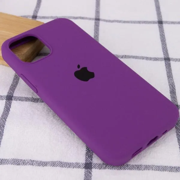 Чехол Silicone Case Full Protective (AA) для Apple iPhone 13 mini (5.4") — Фиолетовый — фото 2