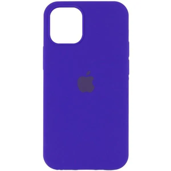 Чехол Silicone Case Full Protective (AA) для Apple iPhone 13 mini (5.4") — Фиолетовый — фото 4