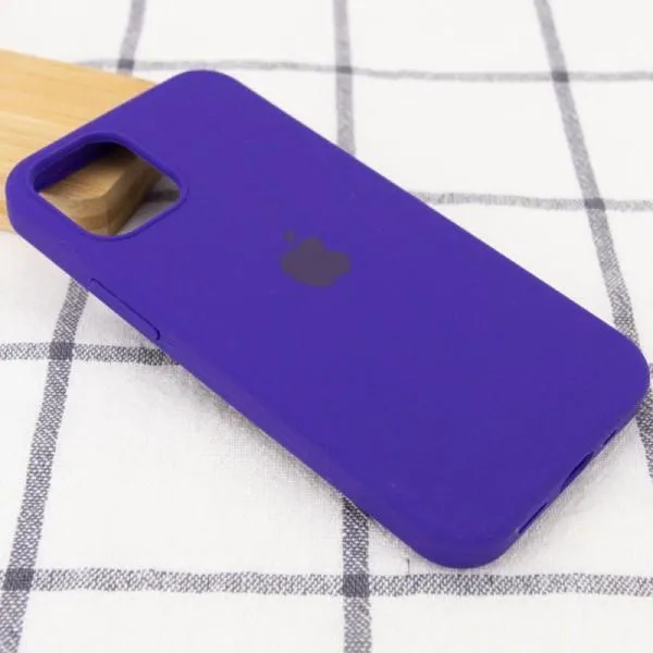 Чехол Silicone Case Full Protective (AA) для Apple iPhone 13 mini (5.4") — Фиолетовый — фото 5