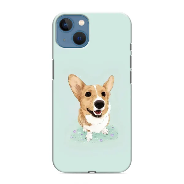 Чехол с принтом «Корги» для iPhone 13 Mini