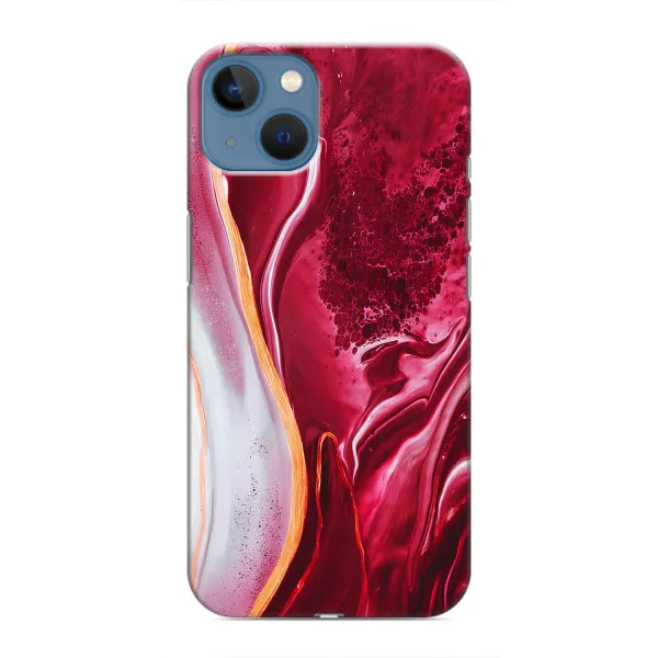 Чохол з принтом «Мрамор червоний» для iPhone 13 Mini Чохол з принтом «Мрамор червоний» для iPhone 13 Mini