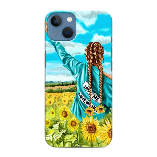 Чехол с принтом «Украиночка» для iPhone 13 Mini Чехол с принтом «Украиночка» для iPhone 13 Mini