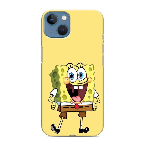 Чохол з принтом «Веселий Спанч Боб» для iPhone 13 Mini