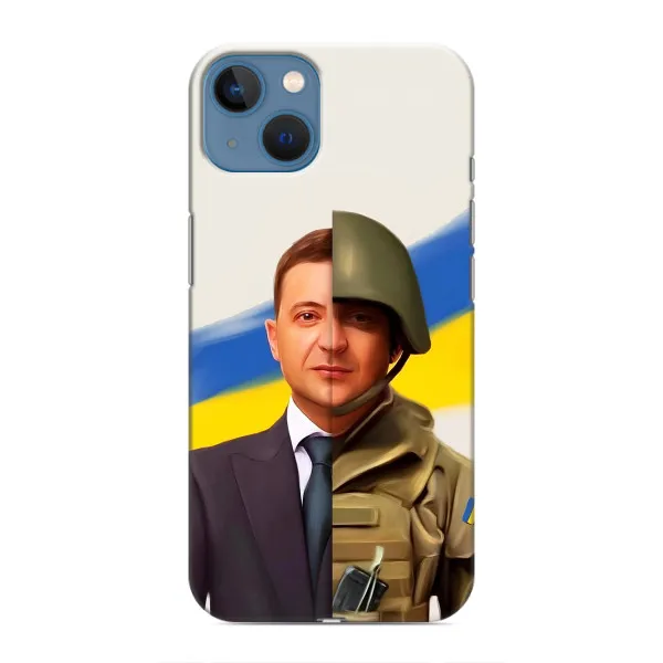 Чехол с принтом «Зеленский солдат» для iPhone 13 Mini