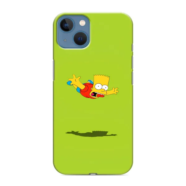 Чохол з принтом «Барт Сімпсон» для iPhone 13 Mini