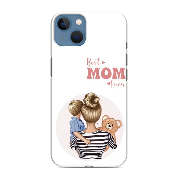Чохол з принтом «Мама і син» для iPhone 13 Mini