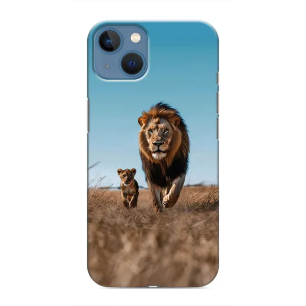 Чохол з принтом «Мусафа та Сімба» для iPhone 13 Mini