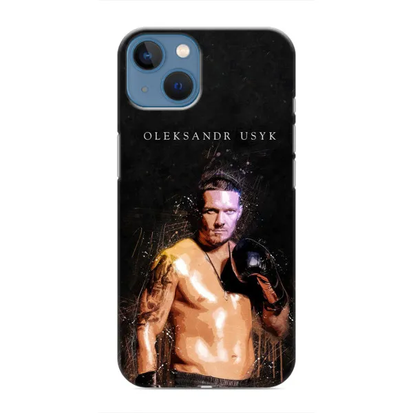 Чохол з принтом «Боксер Олександр Усик» для iPhone 13 Mini