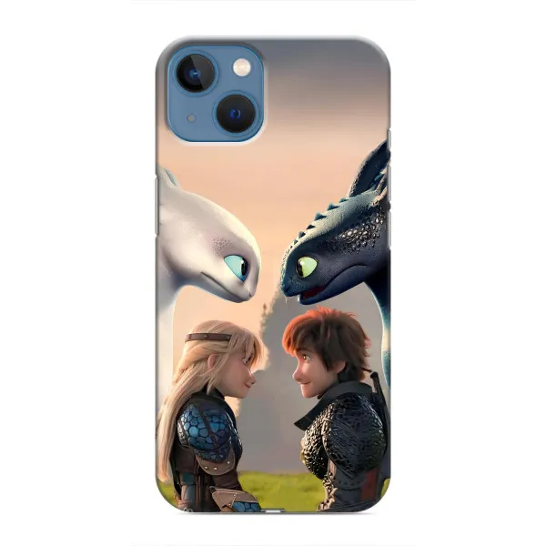 Чехол с принтом «Иккинг и Астрид» для iPhone 13 Mini