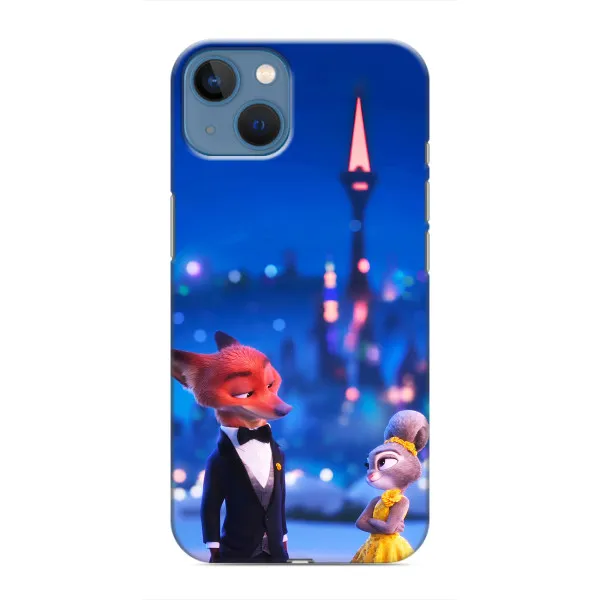 Чохол з принтом «Романтичний вечір Зоотрополіс» для iPhone 13 Mini