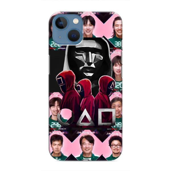 Чохол з принтом «Учасники Гра кальмара» для iPhone 13 Mini