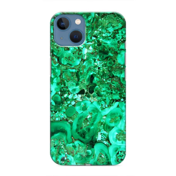 Чохол з принтом «Салатовий Мрамор» для iPhone 13 Mini Чохол з принтом «Салатовий Мрамор» для iPhone 13 Mini