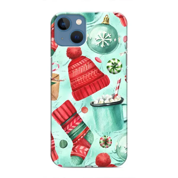 Чехол с принтом «Одежда НГ» для iPhone 13 Mini