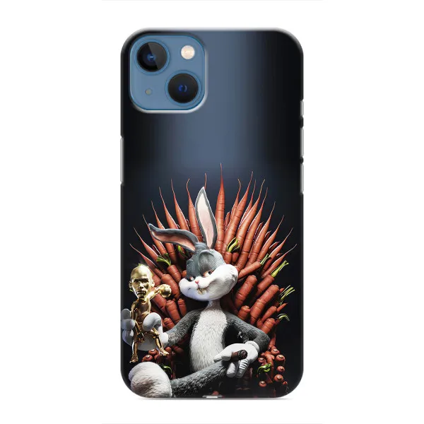 Чохол з принтом «Король Кролик» для iPhone 13 Mini