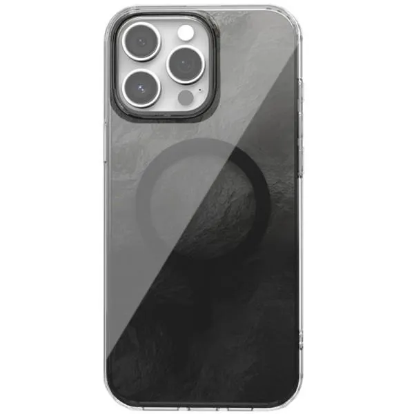 Чохол TPU Shiny Mountain Magnetic Fit для Apple iPhone 13 Pro Max (6.7") — Чорний — фото 1 Чохол TPU Shiny Mountain Magnetic Fit для Apple iPhone 13 Pro Max (6.7") — Чорний — фото 1