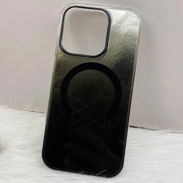 Чохол TPU Shiny Mountain Magnetic Fit для Apple iPhone 13 Pro Max (6.7") — Чорний — фото 2 Чохол TPU Shiny Mountain Magnetic Fit для Apple iPhone 13 Pro Max (6.7") — Чорний — фото 2