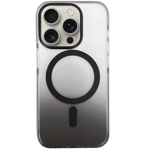 Чохол TPU+PC Phantom with Magnetic Fit для Apple iPhone 13 Pro Max (6.7") — Чорний — фото 1