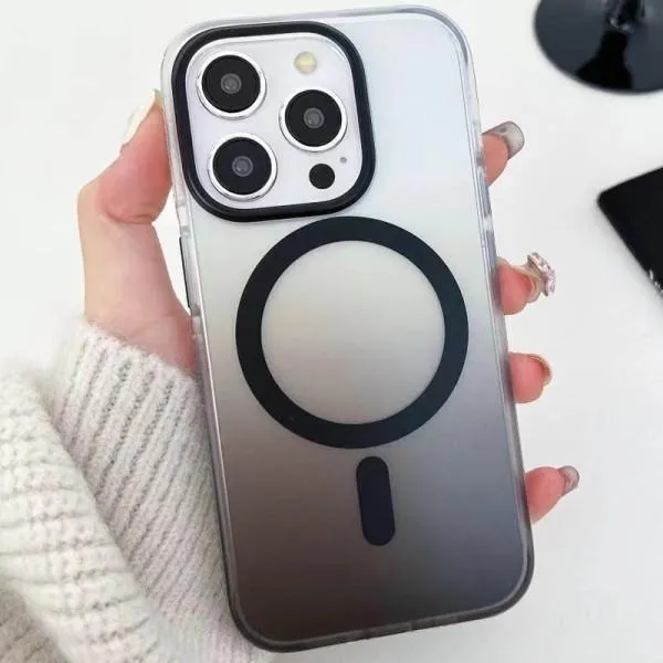 Чохол TPU+PC Phantom with Magnetic Fit для Apple iPhone 13 Pro Max (6.7") — Чорний — фото 2