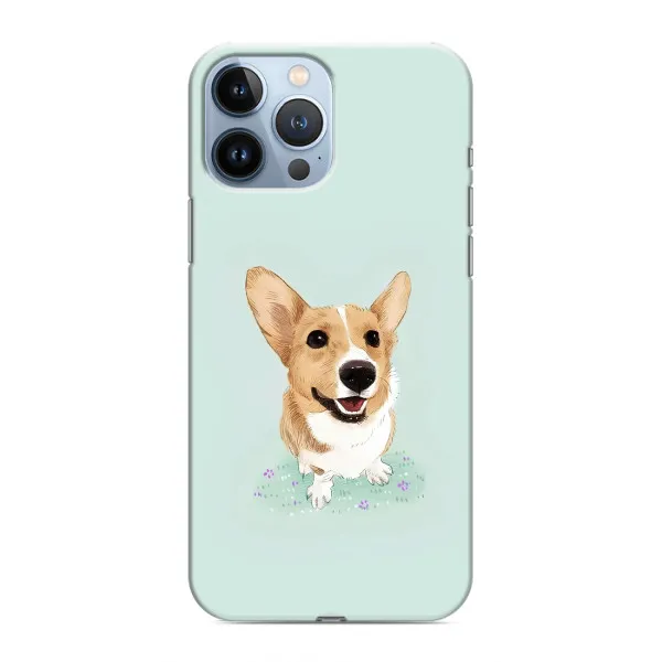 Чехол с принтом «Корги» для iPhone 13 Pro Max