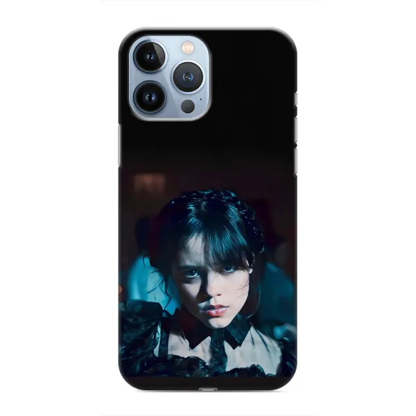 Чехол с принтом «взгляд Уэнздей» для iPhone 13 Pro Max