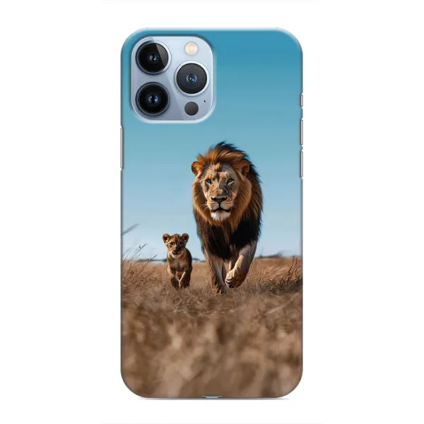 Чехол с принтом «Мусафа и Симба» для iPhone 13 Pro Max