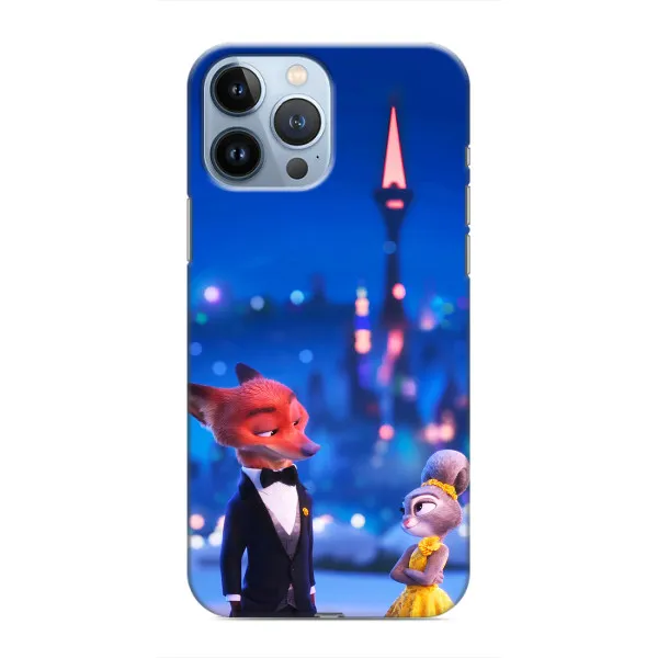 Чехол с принтом «Романтический вечер Зверополис» для iPhone 13 Pro Max