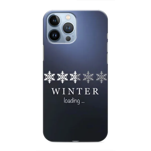 Чохол з принтом «Winter loading» для iPhone 13 Pro Max