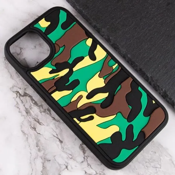 Чохол TPU+PC Army Collection для Apple iPhone 13 Pro (6.1") — Зелений — фото 3