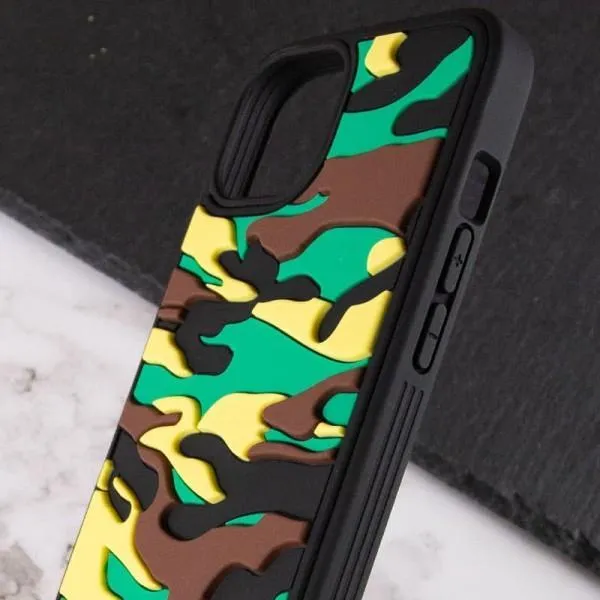 Чохол TPU+PC Army Collection для Apple iPhone 13 Pro (6.1") — Зелений — фото 4
