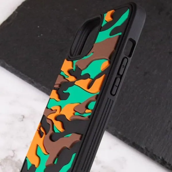 Чохол TPU+PC Army Collection для Apple iPhone 13 Pro (6.1") — Коричневий — фото 4 Чохол TPU+PC Army Collection для Apple iPhone 13 Pro (6.1") — Коричневий — фото 4