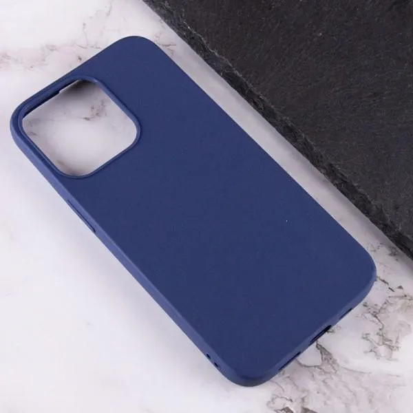 Силиконовый чехол Candy для Apple iPhone 13 Pro (6.1") — Синий — фото 3