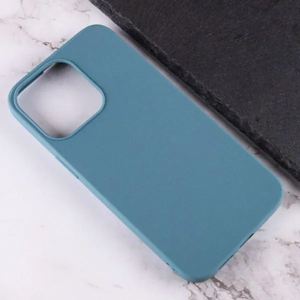 Силиконовый чехол Candy для Apple iPhone 13 Pro (6.1") — Синий — фото 5