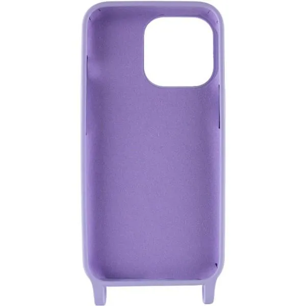 Чехол TPU two straps California для Apple iPhone 13 Pro (6.1") — Сиреневый — фото 3