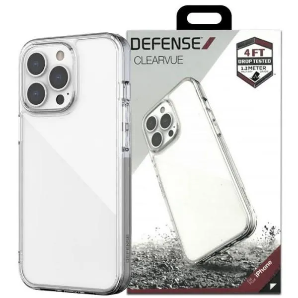 Чехол Defense ClearVue Series (TPU+PC) для Apple iPhone 13 Pro (6.1") — Прозрачный — фото 1 Чехол Defense ClearVue Series (TPU+PC) для Apple iPhone 13 Pro (6.1") — Прозрачный — фото 1