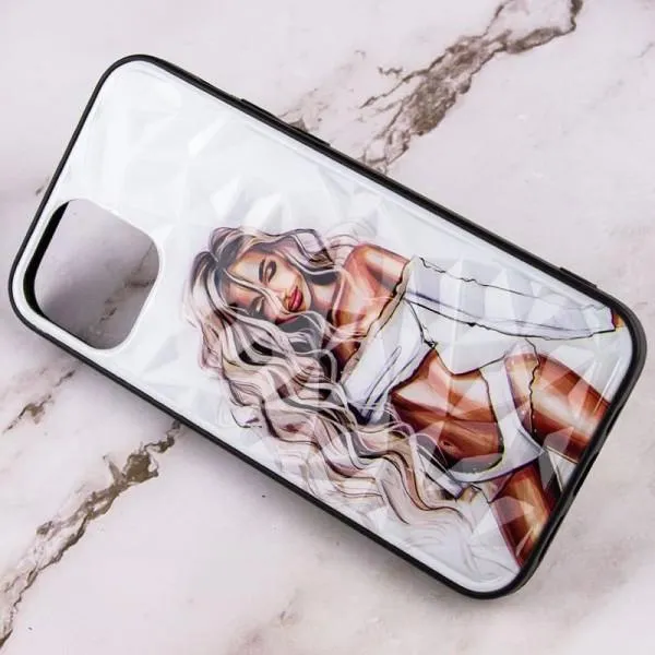 TPU+PC чохол Prisma Ladies для Apple iPhone 13 Pro (6.1") — Білий — фото 2