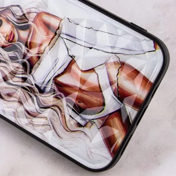 TPU+PC чохол Prisma Ladies для Apple iPhone 13 Pro (6.1") — Білий — фото 3