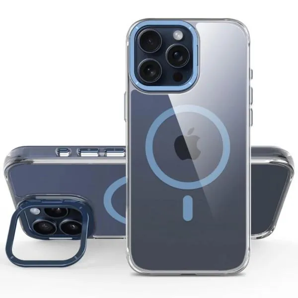 Чохол TPU Space Case Apex with Magnetic Fit для Apple iPhone 13 Pro / 14 Pro (6.1") — Темно-синій — фото 3