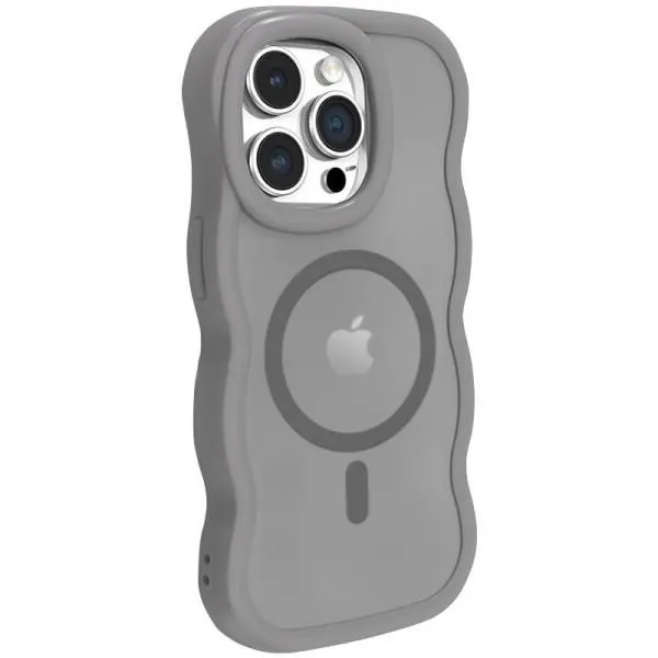 Чохол TPU+PC Undine with Magnetic Fit для Apple iPhone 13 Pro (6.1") — Сірий — фото 2
